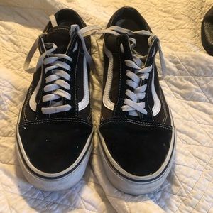 Vans size 9.5  women’s worn 5 times